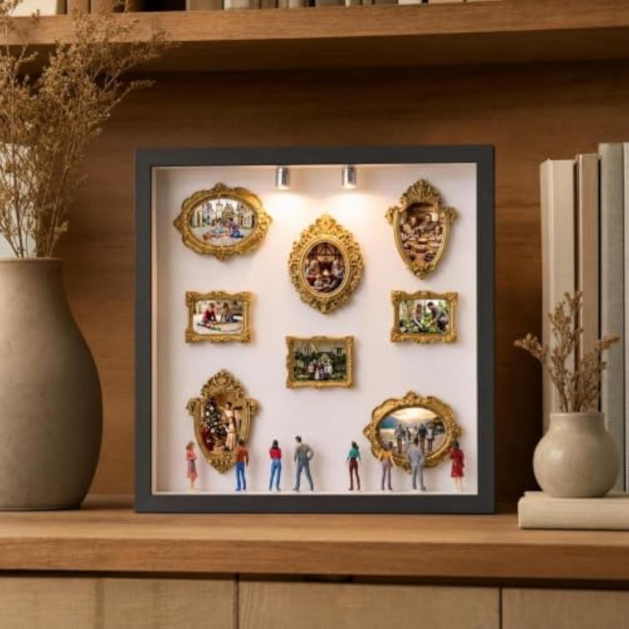 DIY Mini Museum Shadow Box Kit for Valentine's Day